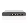 DIGITUS L2 hallatav Gigabit Etherneti lüliti 8 pordiga, 10 tolli