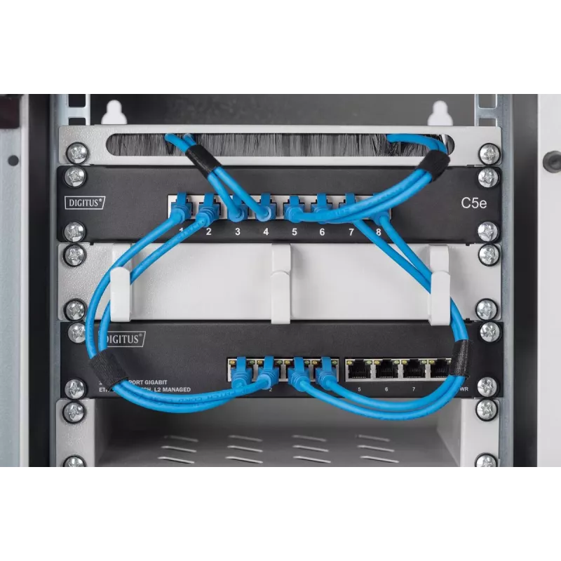 DIGITUS L2 hallatav Gigabit Etherneti lüliti 8 pordiga, 10 tolli