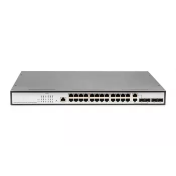 DIGITUS L2 hallatav Gigabit Etherneti kommutaator 24 pordiga + 2 komboga ja 2 SFP üleslingi pordiga