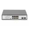 Mittehallatav kommutaator Digitus DN-95140 8-pordiline Gigabit PoE