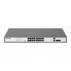 DIGITUS Fast Ethernet PoE Switch 16-pordiline PoE + 2 Combo. 250 W PoE eelarve