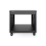 DIGITUS 8U AVS rack 420x507x460mm keermestatud kinnitusavad rattad must