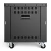 DIGITUS 8U AVS rack 420x507x460mm keermestatud kinnitusavad rattad must