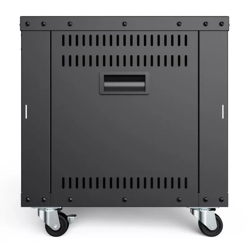 DIGITUS 8U AVS rack 420x507x460mm keermestatud kinnitusavad rattad must