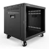 DIGITUS 8U AVS rack 420x507x460mm keermestatud kinnitusavad rattad must