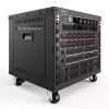 DIGITUS 8U AVS rack 420x507x460mm keermestatud kinnitusavad rattad must