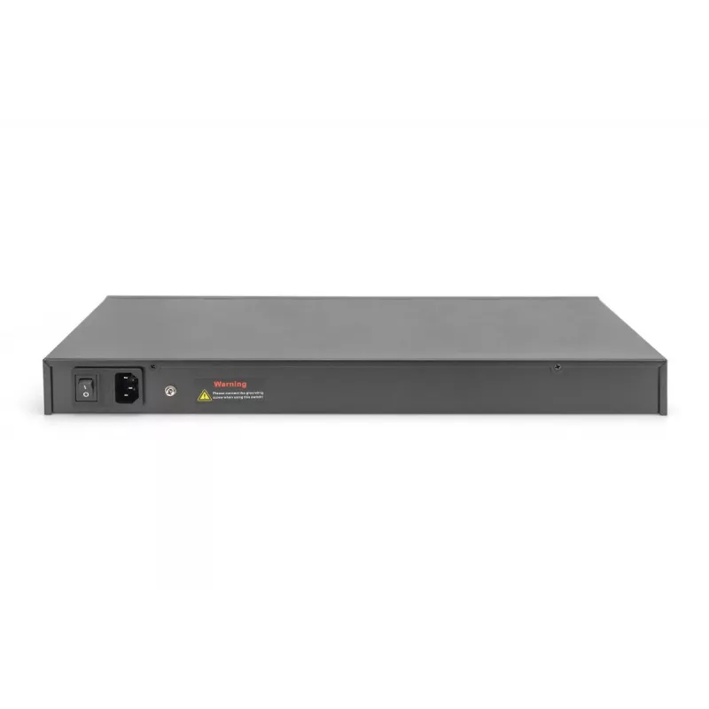 DIGITUS Gigabit Ethernet Switch PoE-sisestiga, 24 porti, L2 hallatav, 2 SFP üleslinki