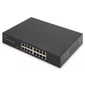 DIGITUS Gigabit Switch 1- 6-pordiga 10/100/1000Base-T