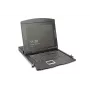 DIGITUS modulaarne 43,2 cm (19 tolli) HD TFT konsool 1 VGA pordiga. RAL 9005 must - GE klaviatuur