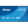 Digitaalne infokuva iiyama 86 tolli 4K UHD LCD Android 24/7