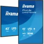 iiyama LH4375UHS-B2AG Signage Display Digitaalne infokuva lameekraan 108 cm (42.5 tolli) LCD Wi-Fi 500 cd/m² 4K Ultra HD Must Sisseehitatud protsessor Android 11 24/7