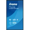 iiyama LH5575UHS-B2AG Signage Display Digitaalne infokuva 138.7 cm (54.6 tolli) LCD Wi-Fi 500 cd/m² 4K Ultra HD Must Sisseehitatud protsessor Android 11 24/7
