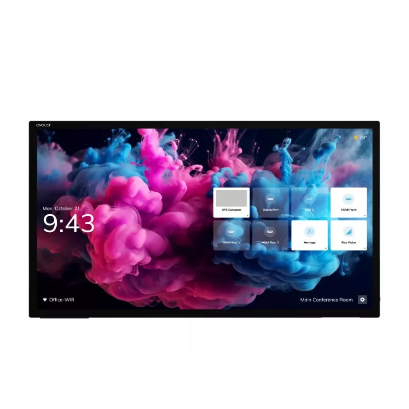 AVOCOR Avh-8620 86tolline 4k klaasist LED-interaktiivne ekraan