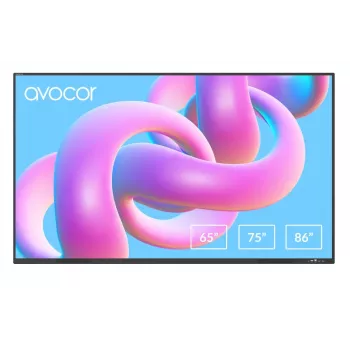 AVOCOR Avs-8610 86-tolline 4K klaasist LED-interaktiivne ekraan