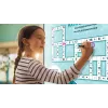 AVOCOR Avs-8610 86-tolline 4K klaasist LED-interaktiivne ekraan