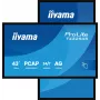 iiyama T4329AS-B1AG arvutimonitor 108 cm (42,5 tolli) 3840 x 2160 pikslit 4K Ultra HD LED puuteekraan Must