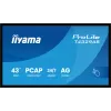 iiyama T4329AS-B1AG arvutimonitor 108 cm (42,5 tolli) 3840 x 2160 pikslit 4K Ultra HD LED puuteekraan Must