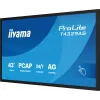 iiyama T4329AS-B1AG arvutimonitor 108 cm (42,5 tolli) 3840 x 2160 pikslit 4K Ultra HD LED puuteekraan Must