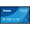 iiyama T5529AS-B1AG Signage-ekraan kioskikujundusega 138,7 cm (54,6 tolli) LED Wi-Fi 450 cd/m² 4K Ultra HD Must Puuteekraan Sisseehitatud protsessor Android 24/7