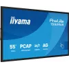 iiyama T5529AS-B1AG Signage-ekraan kioskikujundusega 138,7 cm (54,6 tolli) LED Wi-Fi 450 cd/m² 4K Ultra HD Must Puuteekraan Sisseehitatud protsessor Android 24/7