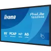 iiyama T6529AS-B1AG Signage Display Kiosk design 163.8 cm (64.5 tolli) LED Wi-Fi 420 cd/m² 4K Ultra HD Must Puutetundlik ekraan Sisseehitatud protsessor Android 24/7
