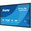 iiyama T6529AS-B1AG Signage Display Kiosk design 163.8 cm (64.5 tolli) LED Wi-Fi 420 cd/m² 4K Ultra HD Must Puutetundlik ekraan Sisseehitatud protsessor Android 24/7