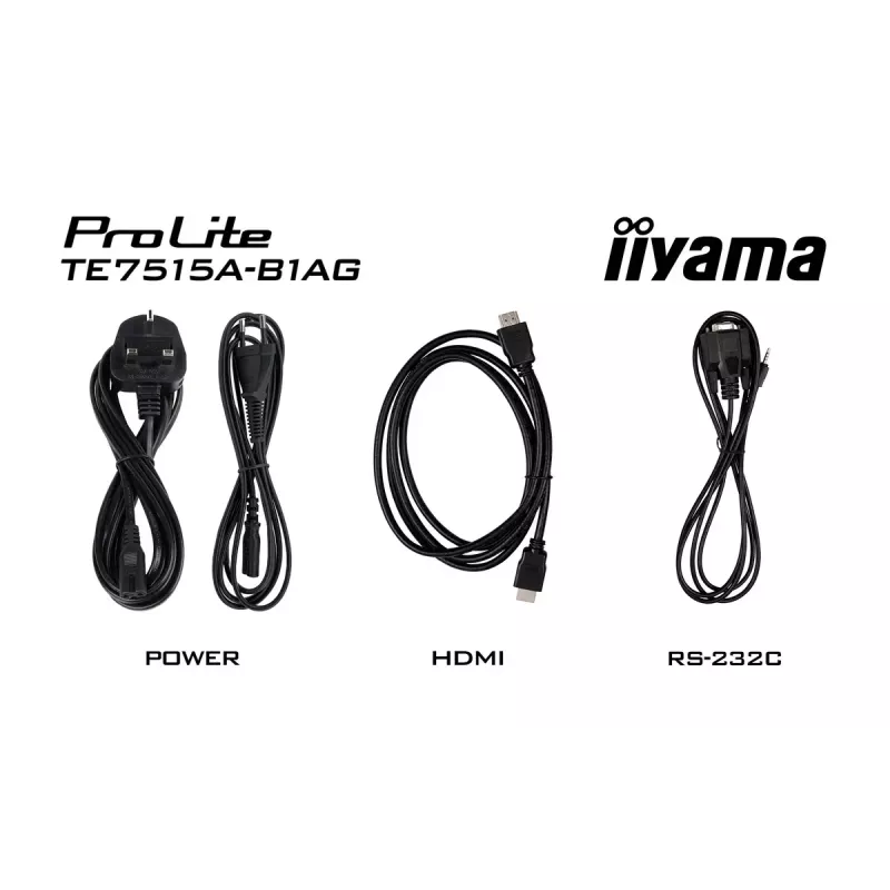 Digitaalne infotahvel iiyama TE7515A-B1AG 74.5 tolli puutetundlik 4K Ultra HD