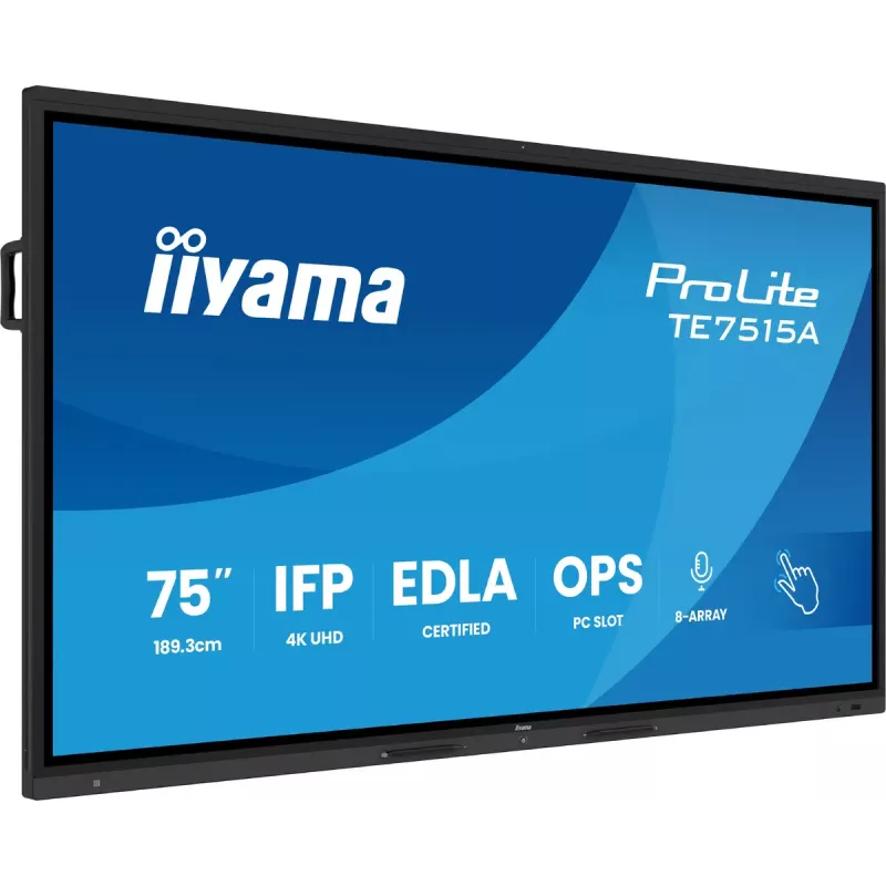 Digitaalne infotahvel iiyama TE7515A-B1AG 74.5 tolli puutetundlik 4K Ultra HD