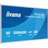 iiyama LH6581UHSG-1AG Digitaalsildi kuvar Digitaalsildi lameekraan 163,8 cm (64,5 tolli) Wi-Fi 500 cd/m² 4K Ultra HD Valge Sisseehitatud protsessor Android 24/7