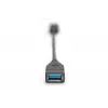 DIGITUS USB Type-C adapterkaabel, OTG, tüüp C - A M/F, 15cm Super Speed Must