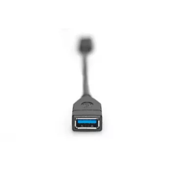 DIGITUS USB Type-C adapterkaabel, OTG, tüüp C - A M/F, 15cm Super Speed Must