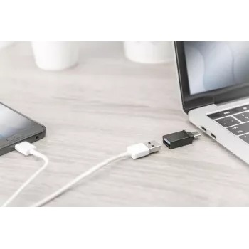 DIGITUS USB-C-adapter, tüüp C -> A SuperSpeed, must