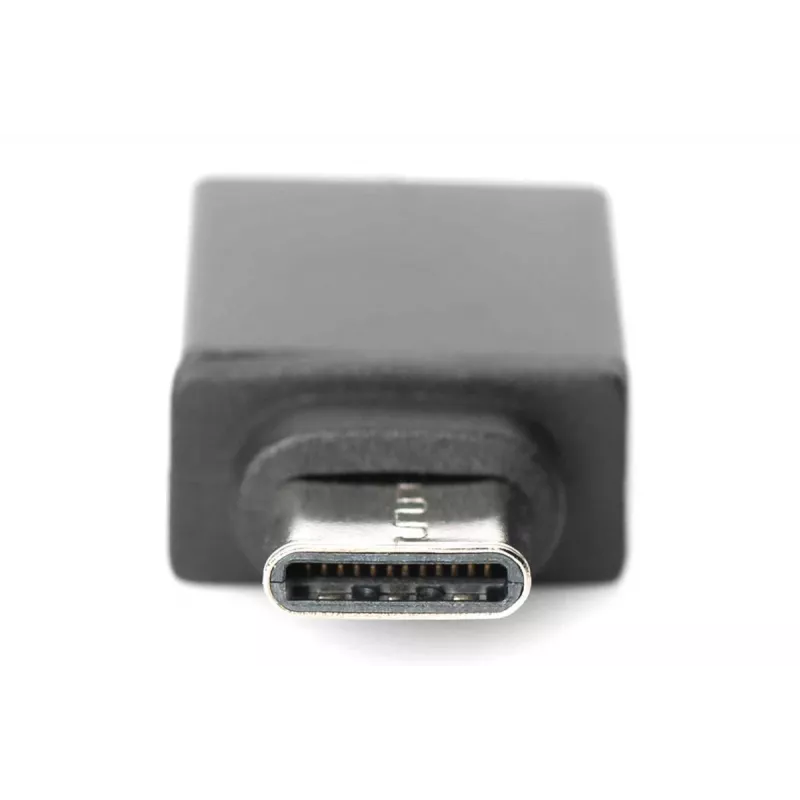DIGITUS USB-C-adapter, tüüp C -> A SuperSpeed, must
