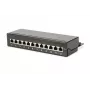 Patch Panel Digitus Desktop CAT 6A klass EA Shielded Must
