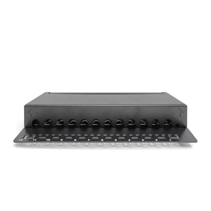 Patch Panel Digitus Desktop CAT 6A klass EA Shielded Must