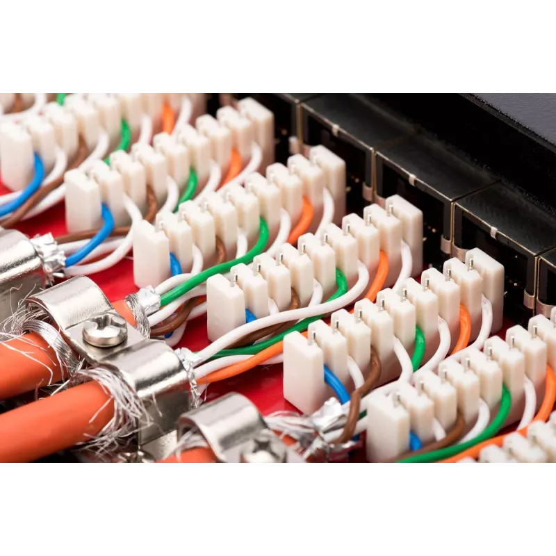Patch Panel Digitus Desktop CAT 6A klass EA Shielded Must