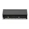 Patch Panel Digitus Desktop CAT 6A klass EA Shielded Must