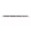 DIGITUS Paigalduspaneel CAT6A EA varjestatud, 24-pordiline RJ45 tolmukate, 8P8C, 0,5U, hall RAL 7035