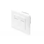 DIGITUS CAT6A klass EA võrgu seinapesa, varjestatud 1x RJ45, LSA, puhasvalge, tasa-paigaldus, 8 suunda