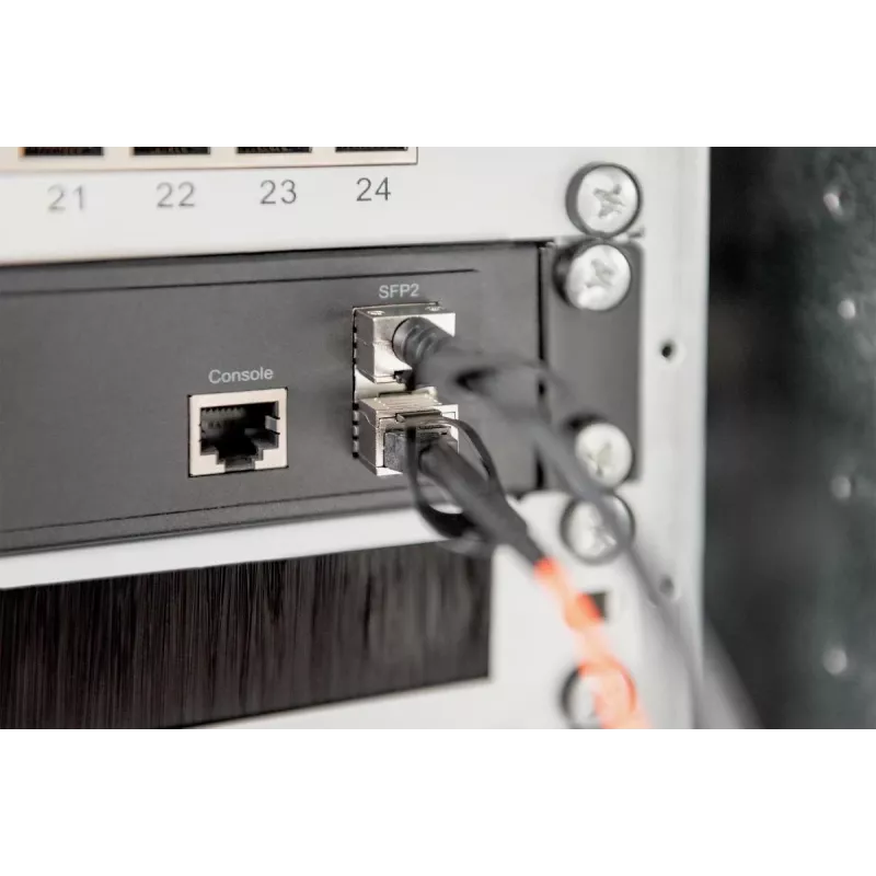 DIGITUS SFP+ 10G DAC-kaabel 3m AWG 30 Cisco, Ubiquiti, Allied Telesis, Allnet, D-Link, Edimax, Intellinet, KTI Networks