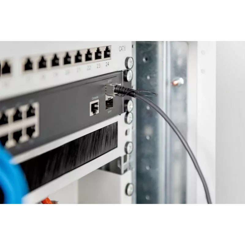 DIGITUS SFP+ 10G DAC-kaabel 1m, AWG 30 Cisco, Ubiquiti, Allied Telesis, Allnet, D-Link, Edimax, Intellinet, KTI Networks