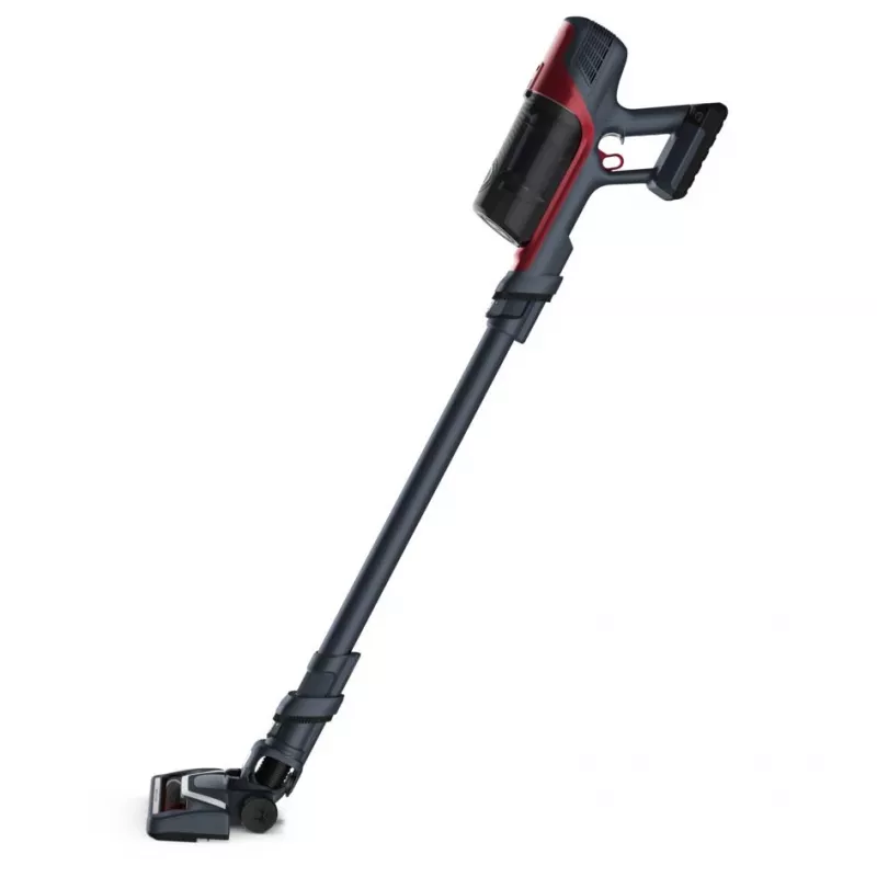 Rowenta RH6878 2-in-1 pulkpuhasti Aku Kuiv Tsükloniline Kotita 0,55 L 100 W Punane, Hall