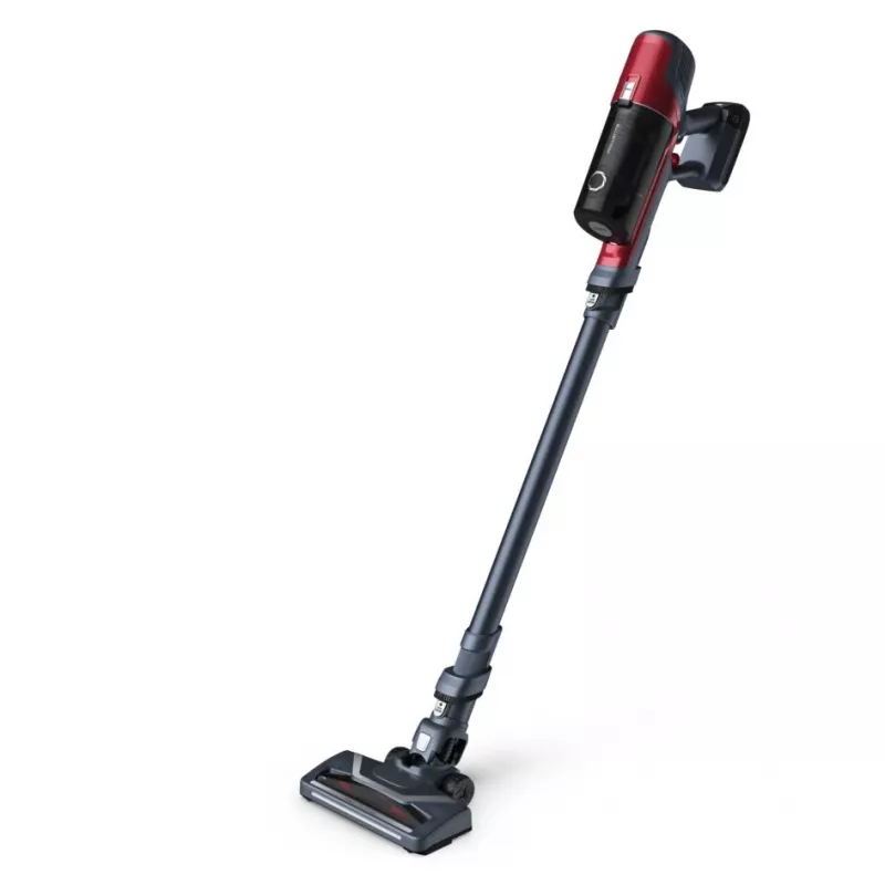 Rowenta RH6878 2-in-1 pulkpuhasti Aku Kuiv Tsükloniline Kotita 0,55 L 100 W Punane, Hall