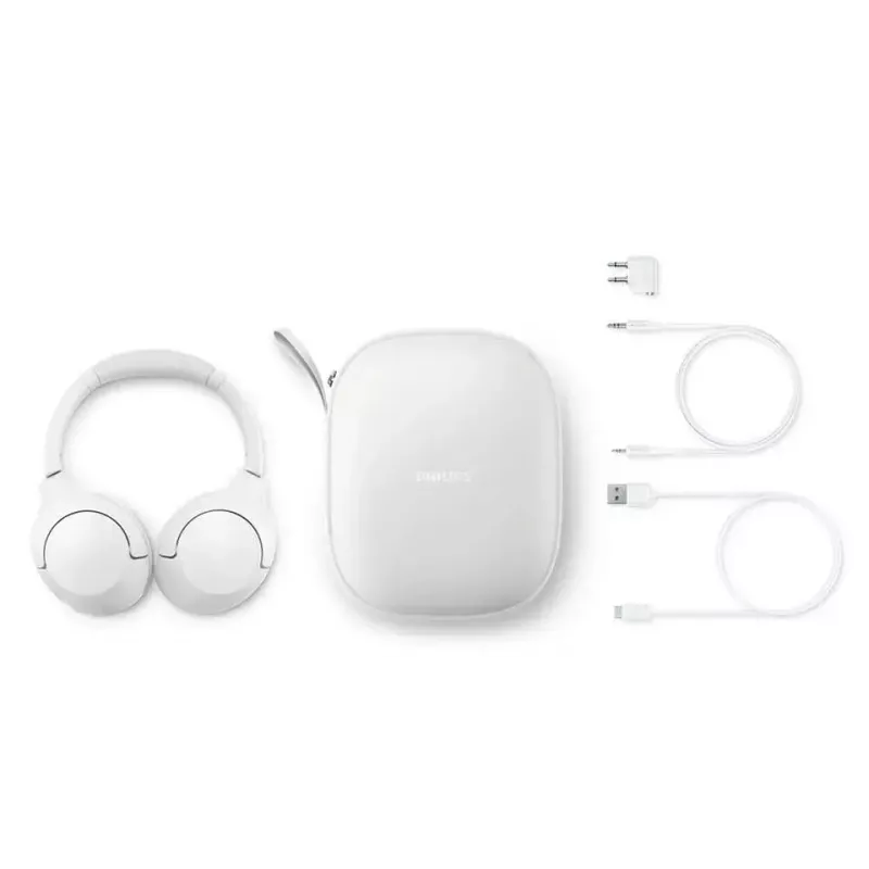 Philips TAH8506WT/00 kõrvaklapid/peakomplekt Juhtmevaba Peapael Kõned/muusika USB USB-C Bluetooth Valge