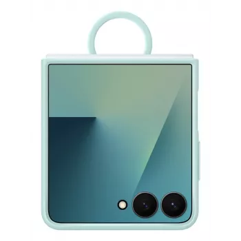 Samsung Ring Case (silicone) Galaxy Z Flip7 jaoks, ümbris, Samsung, Galaxy Z Flip7, 17,5 cm (6,9 tolli), piparmündivärv