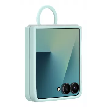 Samsung Ring Case (silicone) Galaxy Z Flip7 jaoks, ümbris, Samsung, Galaxy Z Flip7, 17,5 cm (6,9 tolli), piparmündivärv
