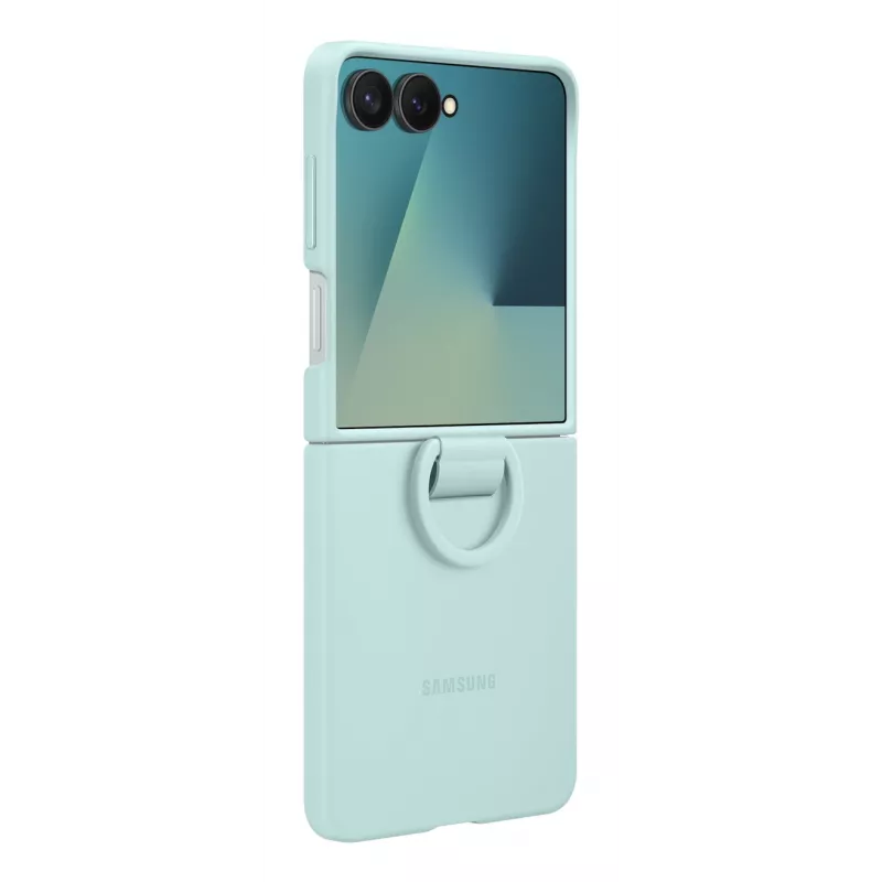 Samsung Ring Case (silicone) Galaxy Z Flip7 jaoks, ümbris, Samsung, Galaxy Z Flip7, 17,5 cm (6,9 tolli), piparmündivärv