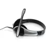 Conceptronic Allround Stereo Peakomplekt, juhtmega, 20 - 22000 Hz, kontor/kõnekeskus, 111 g, Peakomplekt, Must, Hõbedane