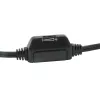 Conceptronic Allround Stereo Peakomplekt, juhtmega, 20 - 22000 Hz, kontor/kõnekeskus, 111 g, Peakomplekt, Must, Hõbedane