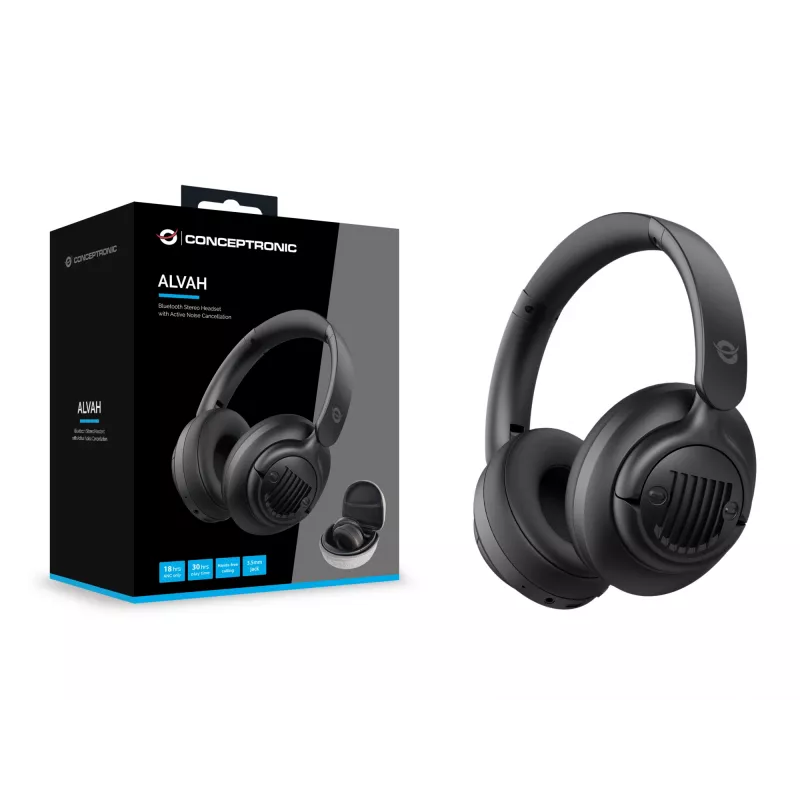 Conceptronic Bluetooth stereopeakomplekt aktiivse mürasummutusega
